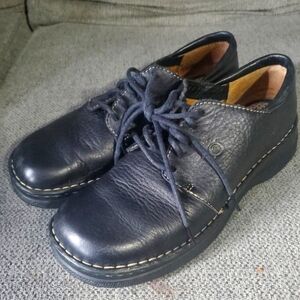 BORN leather Uppers, womens sz 11.5 black
